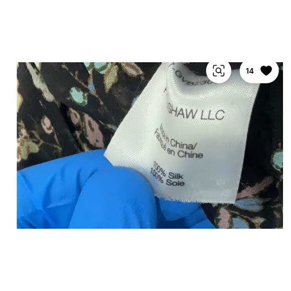 VERONICA BEARD Shaia Embellished 3-D Beaded Ruched Ruffle Sleeve Dress sz 8 $695 - Picture 2 of 8